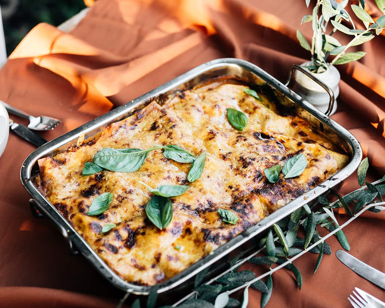 The ultimate vegetable lasagne