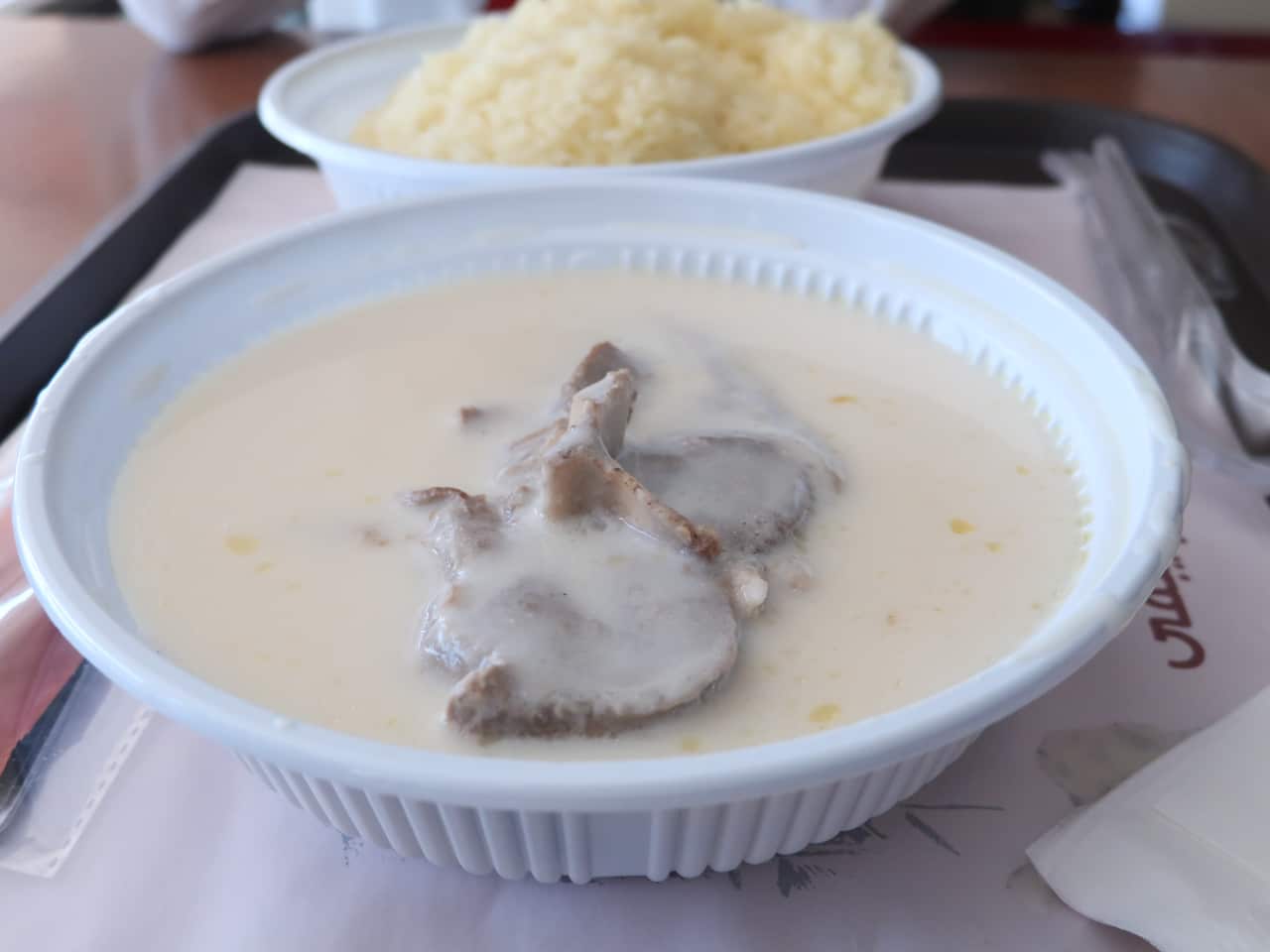 Mansaf is a popular dish in Jordan.