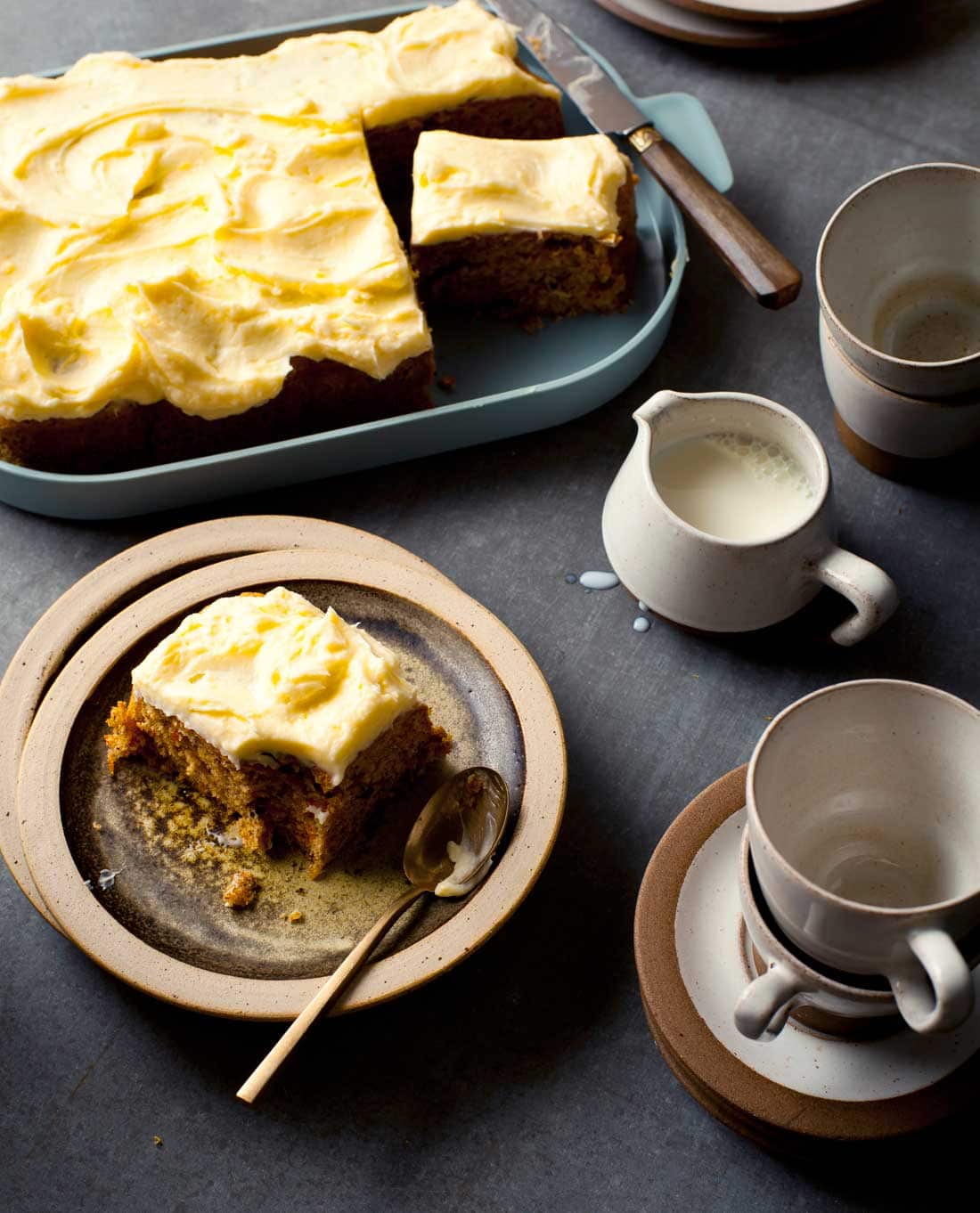 Carrot & cardamom cake