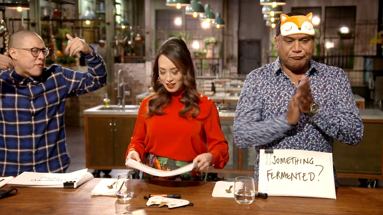 Dan Hong does his dance of victory!