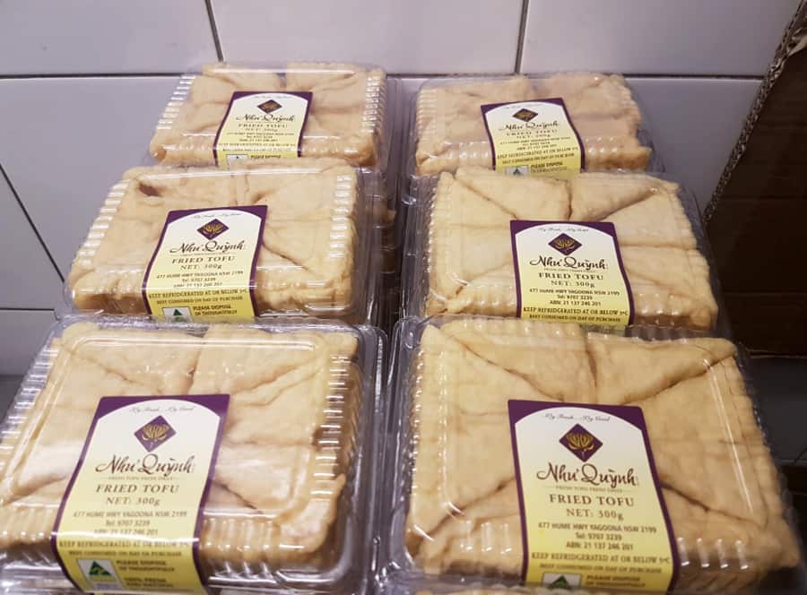 Như Quỳnh tofu factory product