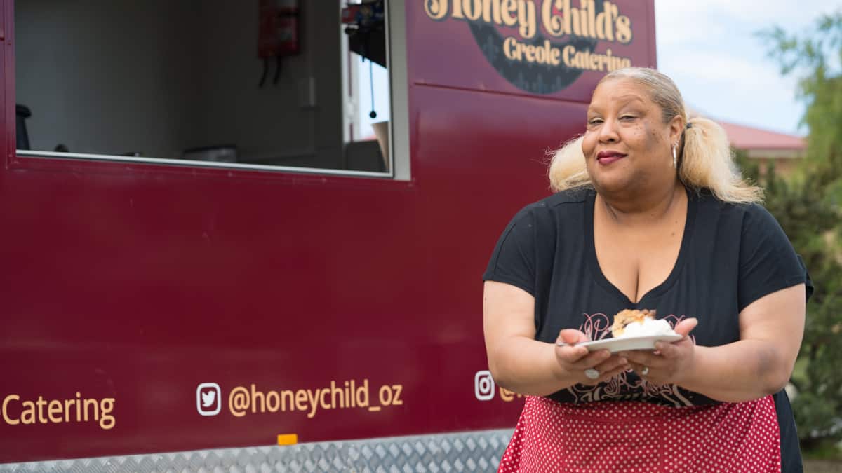 Toni Rands serves the food of her childhood at Honey Child's Creole Catering