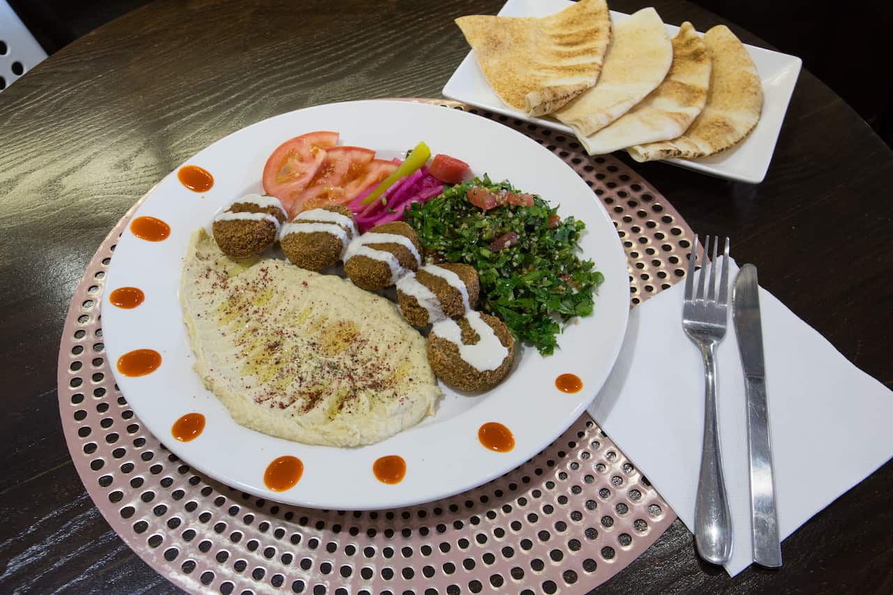 Trio Syrian Cuisine - baklava ad savouries