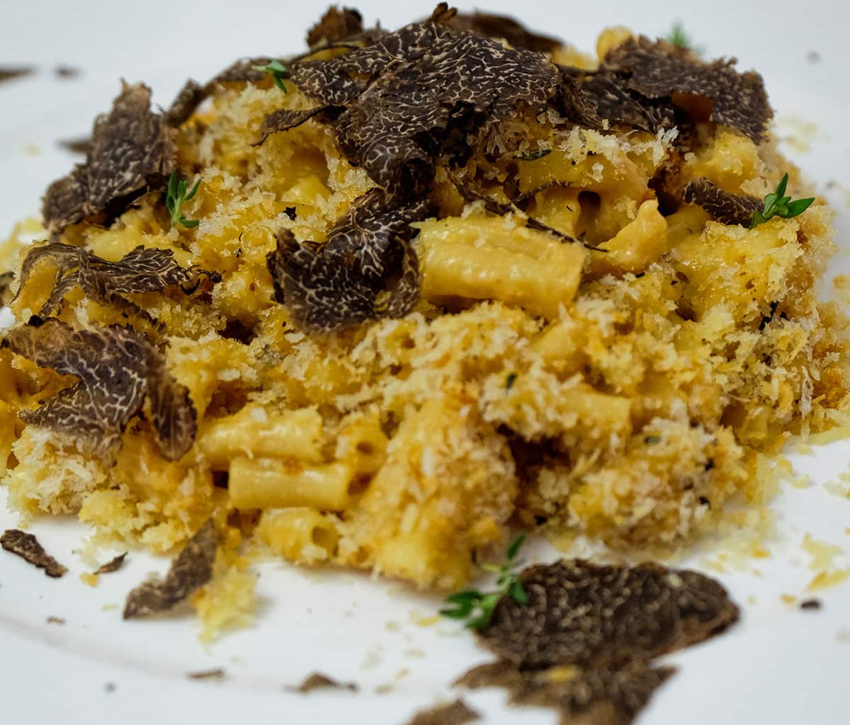 Truffle mac and cheese