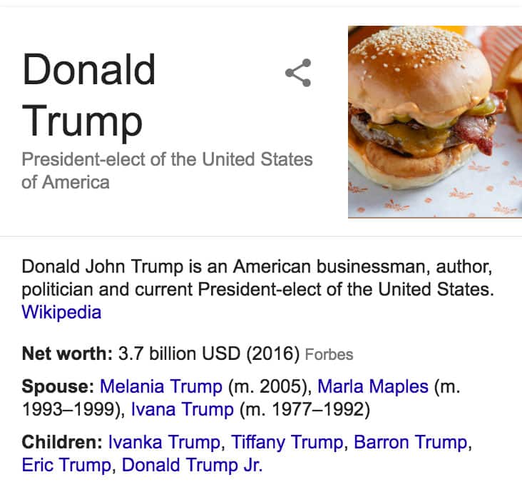 App turns Trump into burgers