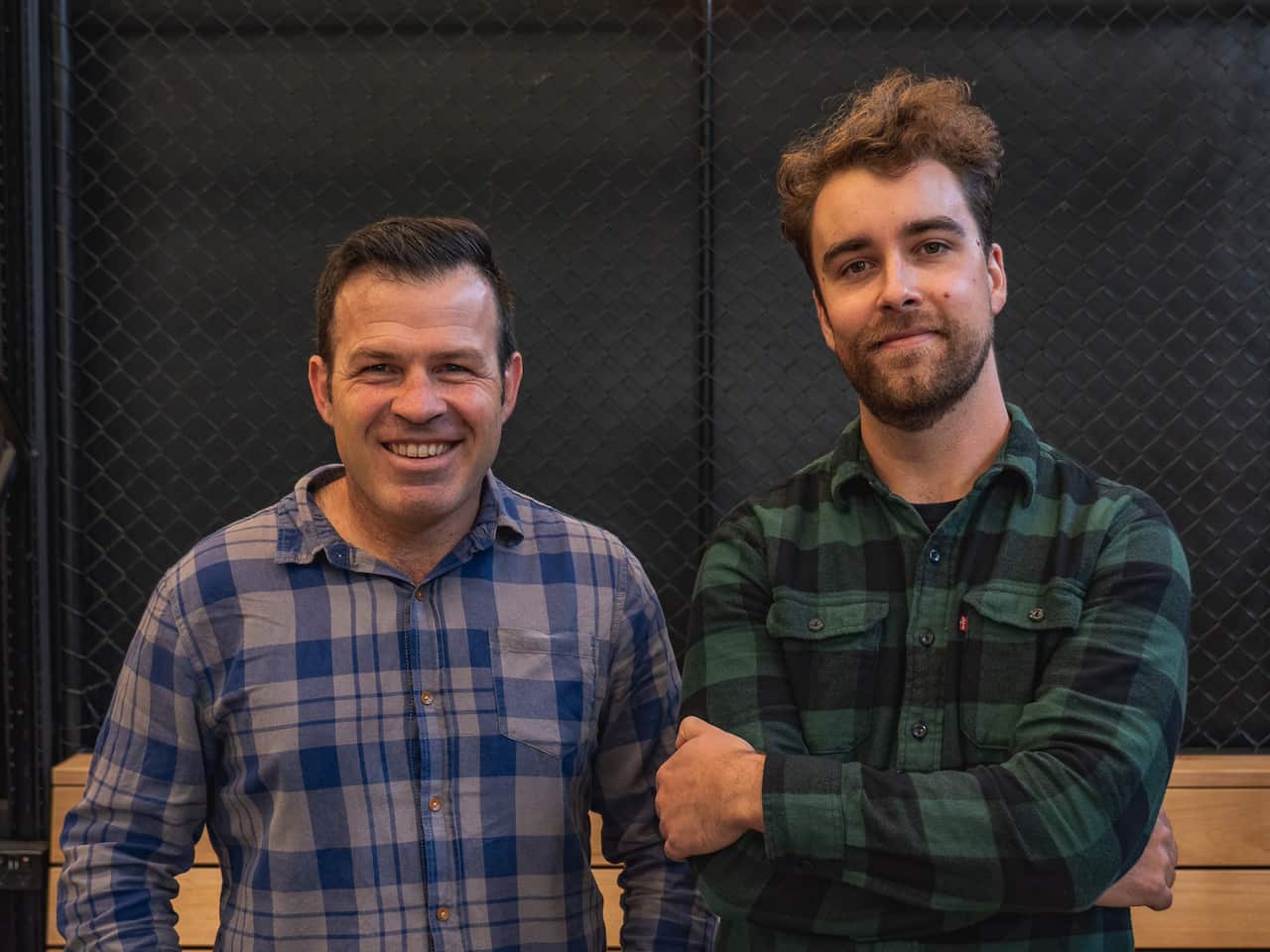 The Travelling Table co-directors Vic Pisani and Sam Wright