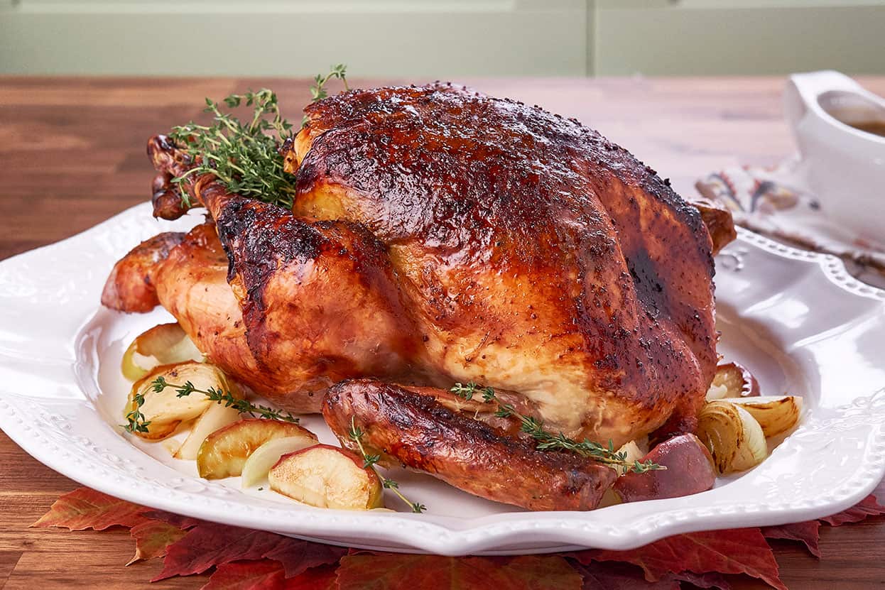 Apple bourbon turkey