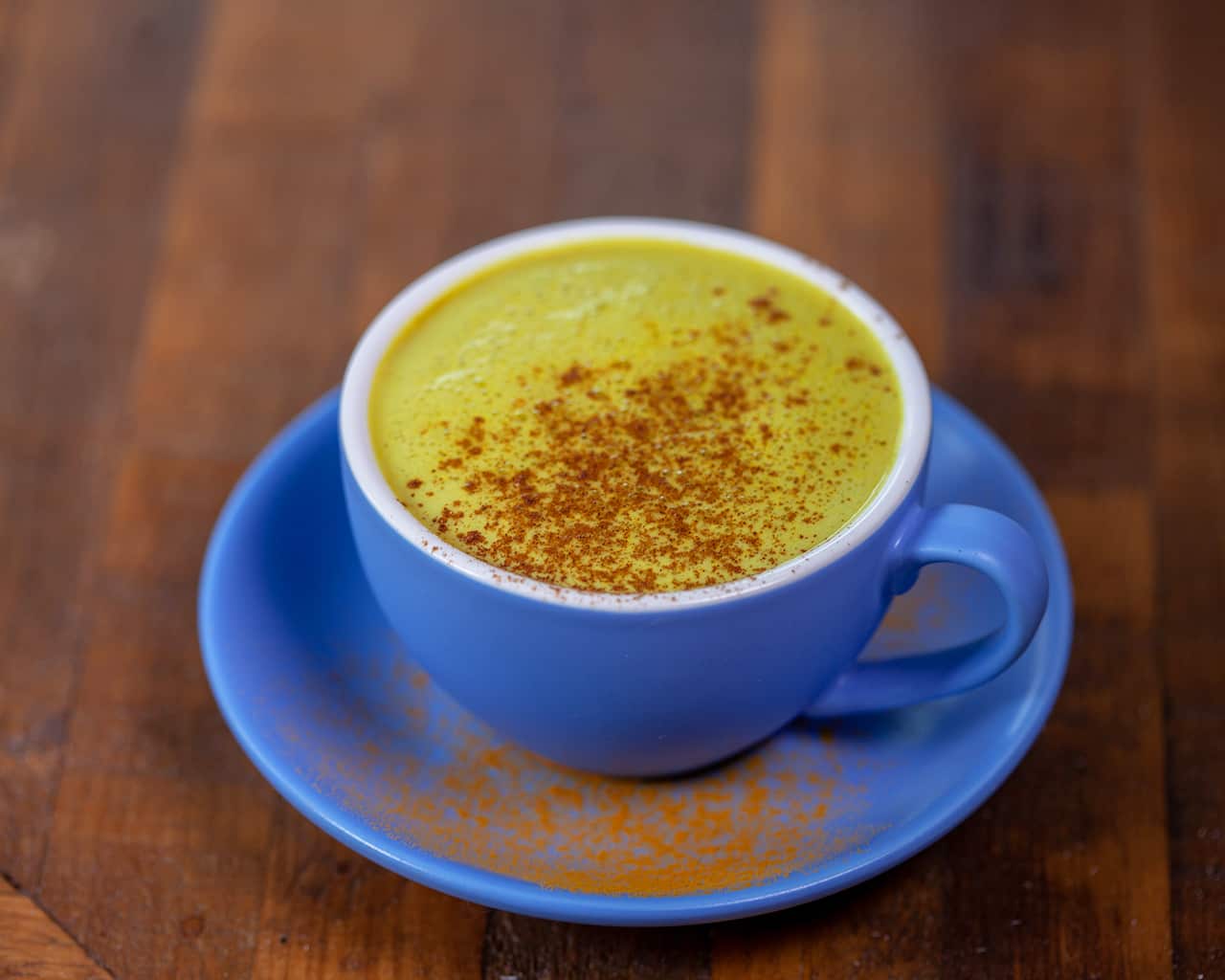Turmeric ginger latte