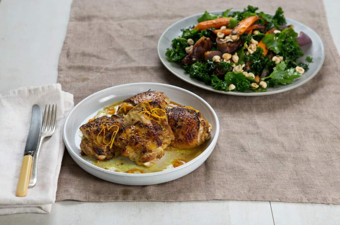 Turmeric, soy and ginger chicken