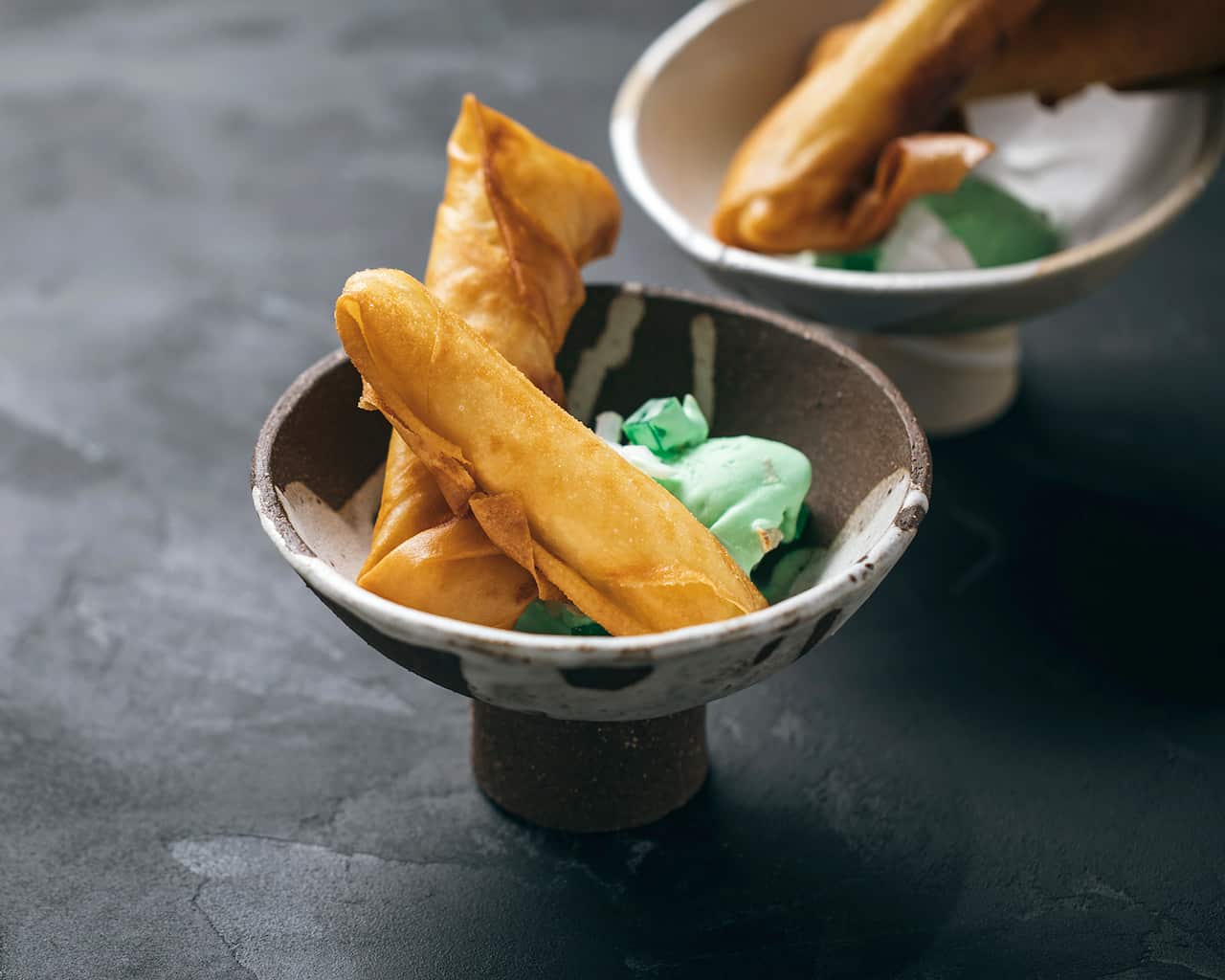 Turon with banana and jackfruit