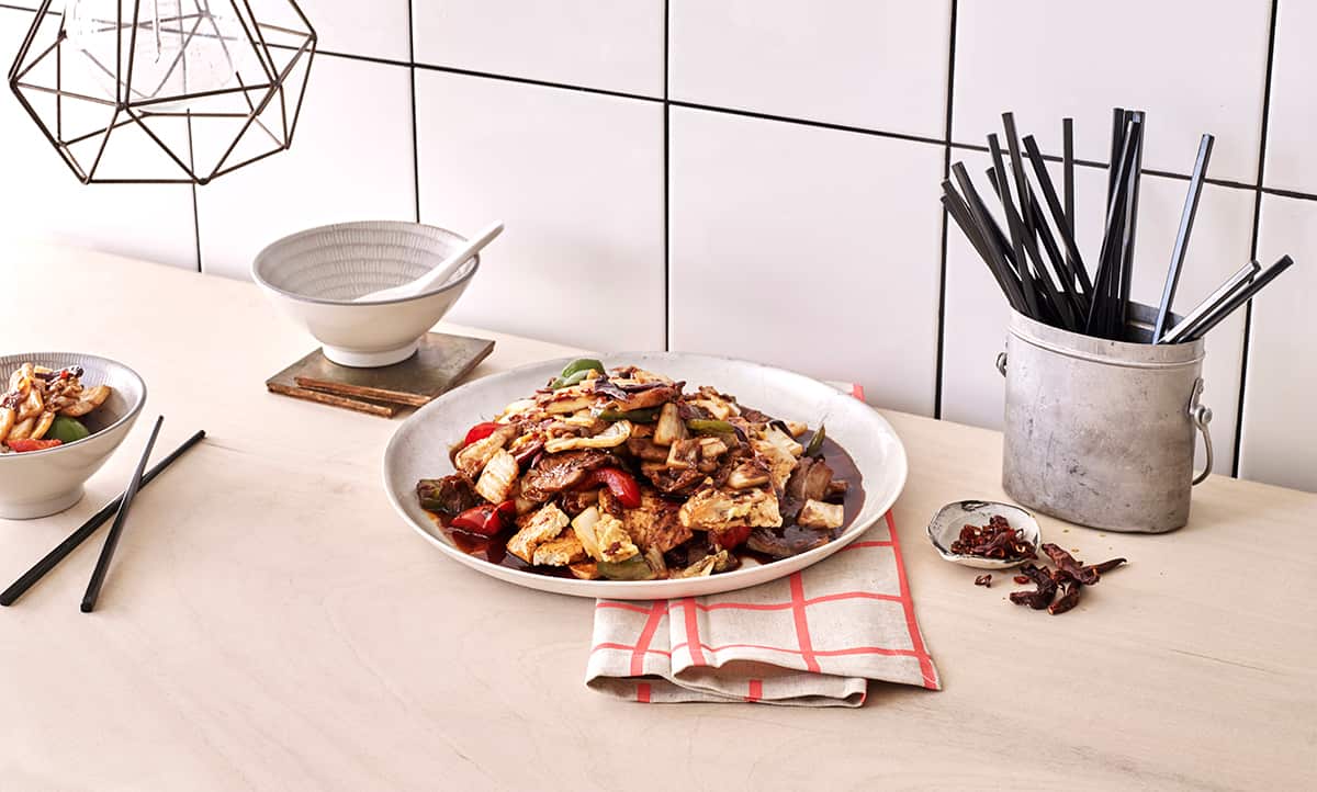Sichuan twice-cooked pork (hui guo rou)