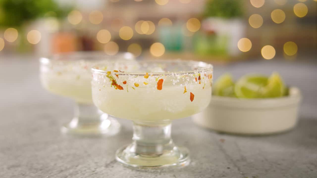 Coriander frozen marg