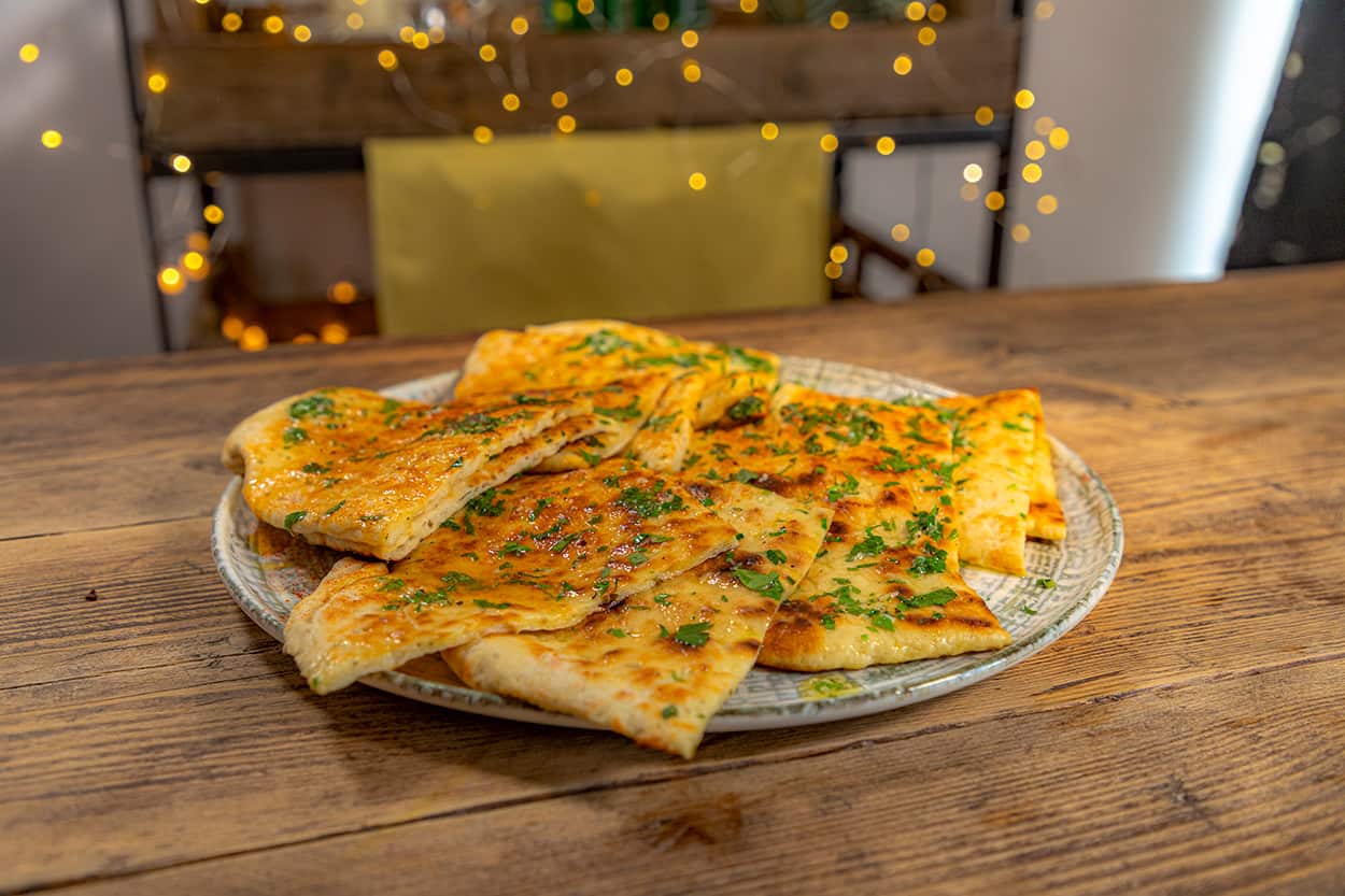 Ainsley's garlic bread