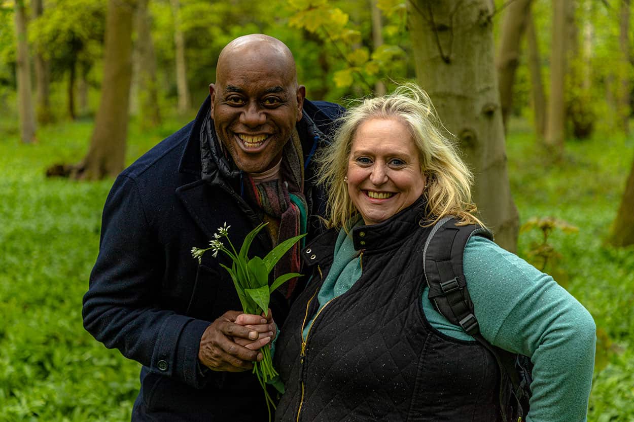 Ainsley Harriott and Alysia Vasey