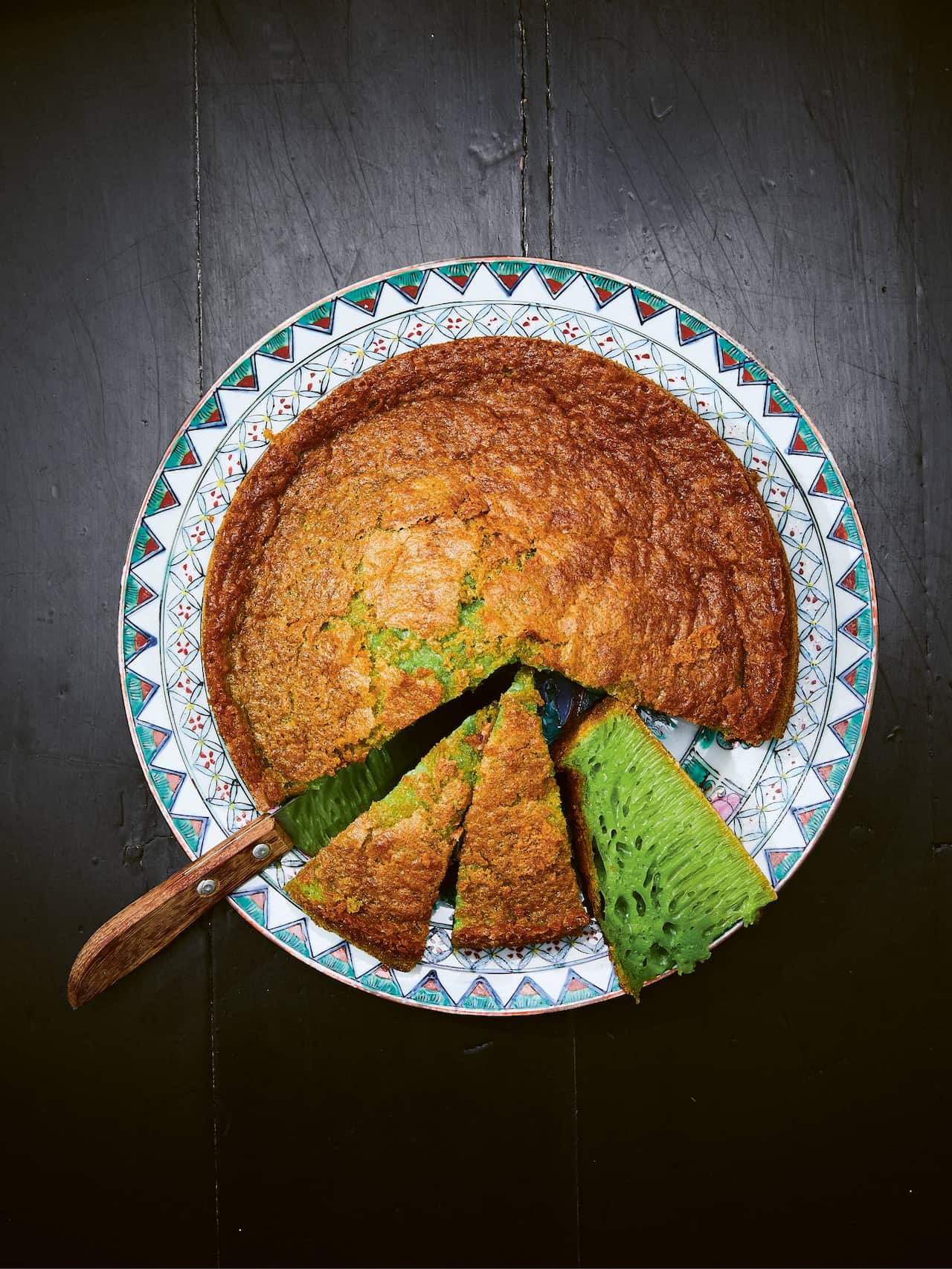 Val's Vietnamese honeycomb cake (Bánh bò nuóng)