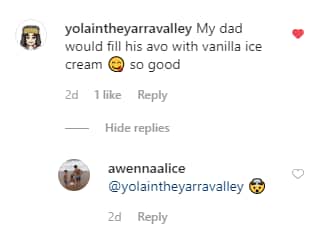 vanilla ice cream