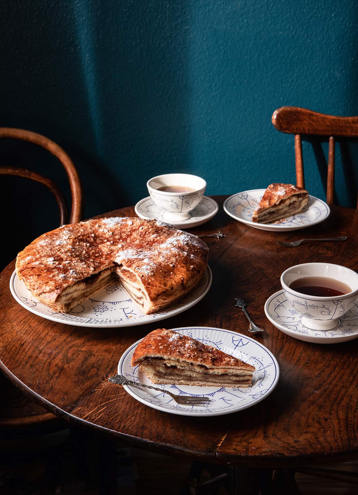 Vaution de Verviers - a layered sugar tart from Verviers 
