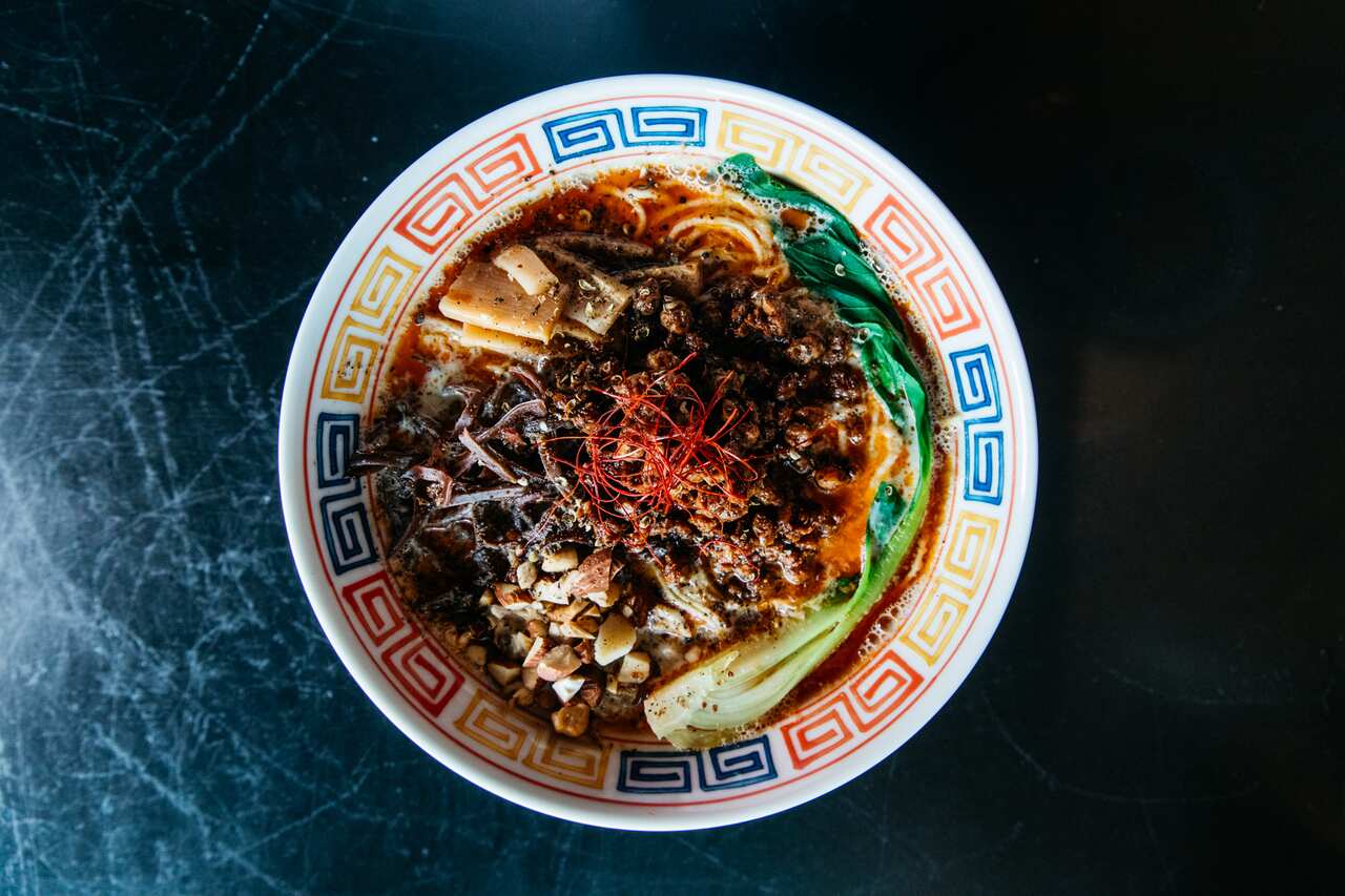 Lonely Mouth: The vegan tantanmen is based on a fiery broth that'll hit all the right spots.