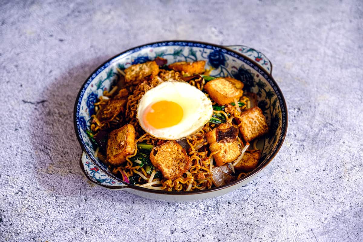 Indomie mie goreng vegetarian