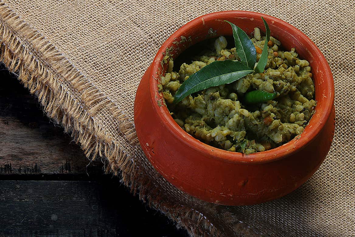Ven pongal - a variation on khichdi 