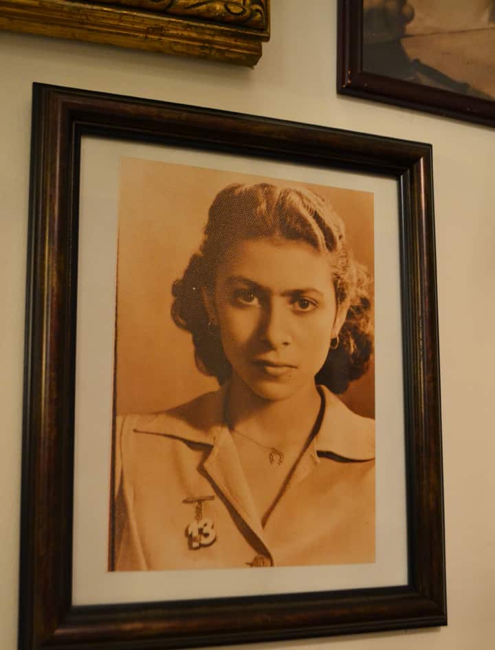 Vera Bisharat, the grandmother that inspired the cooking school