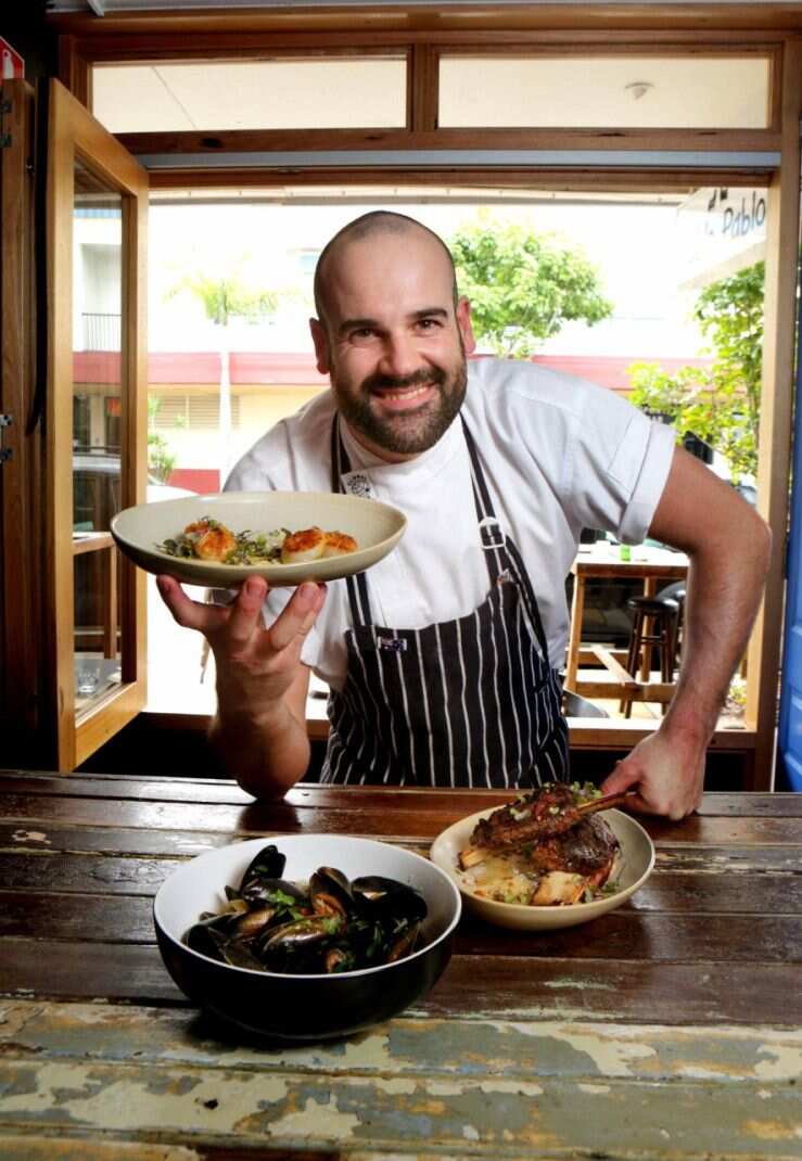 Eric García aka Chef Pepe runs The Spanish Catering on the Gold Coast. 