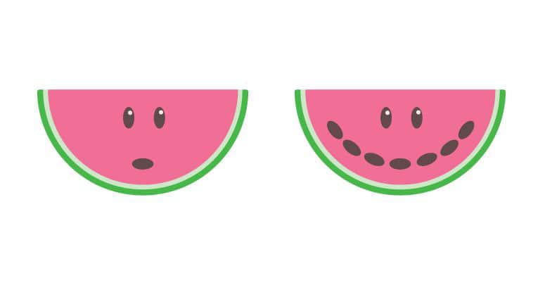 Watermelon emoji