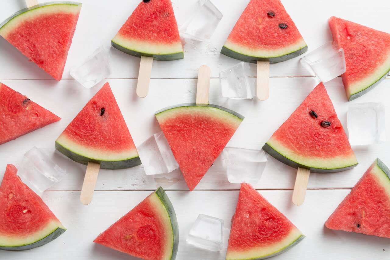 Watermelon pops