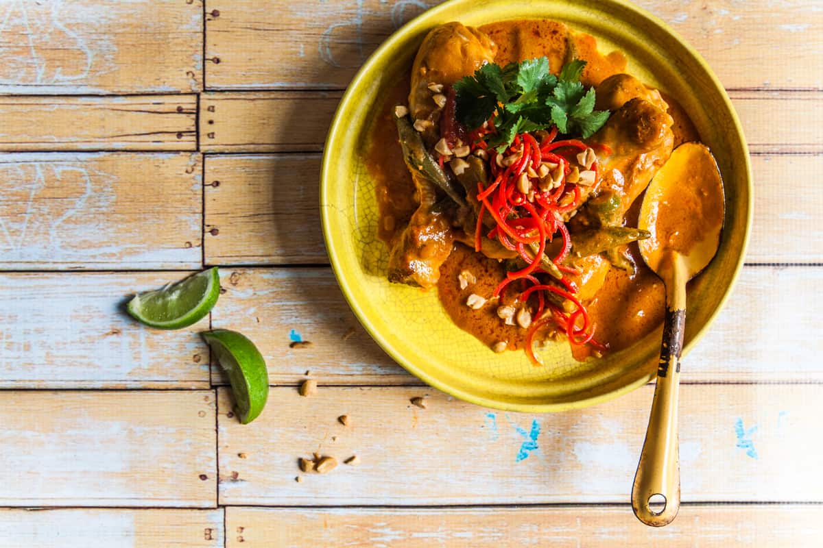 West African peanut stew