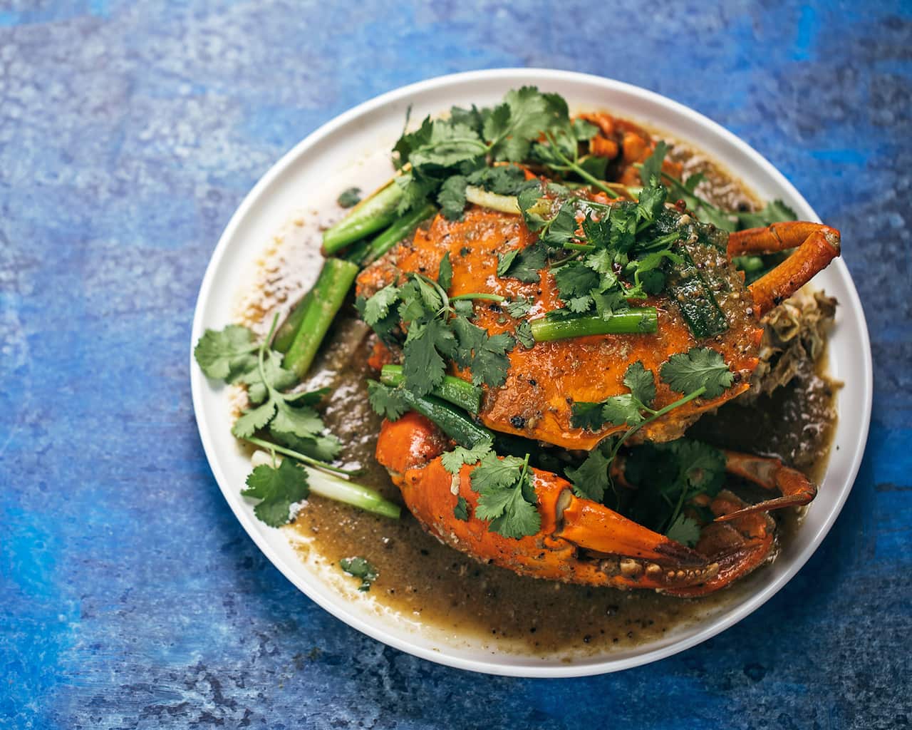 White pepper crab