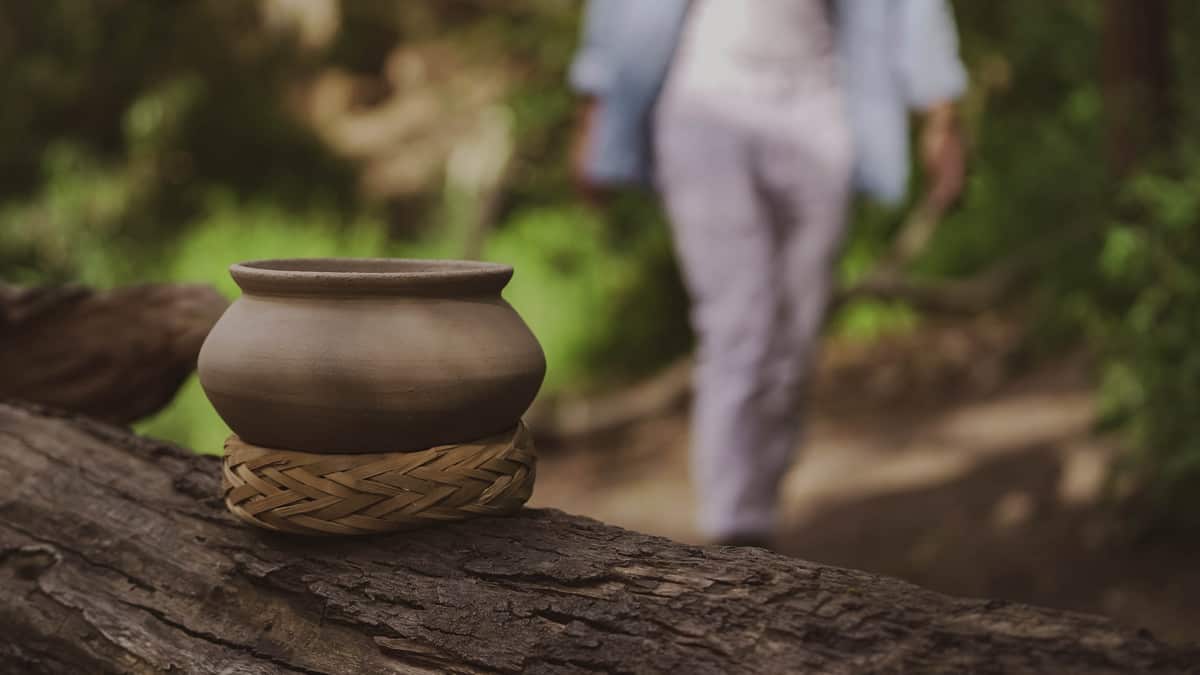 Traditional palayok is made from sand harvested from riverbeds