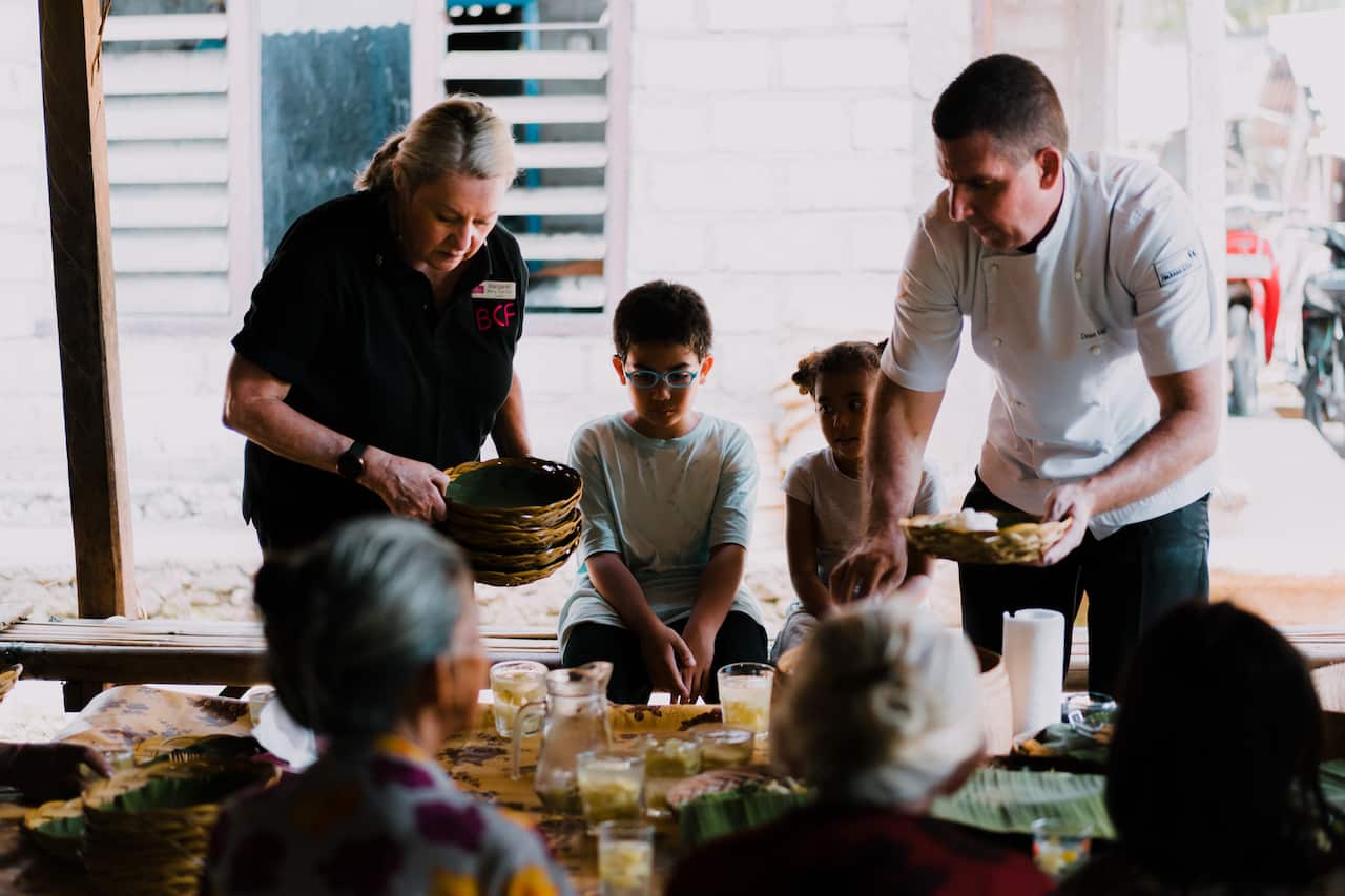 Australian chef and restaurateur Dean Keddell in Bali