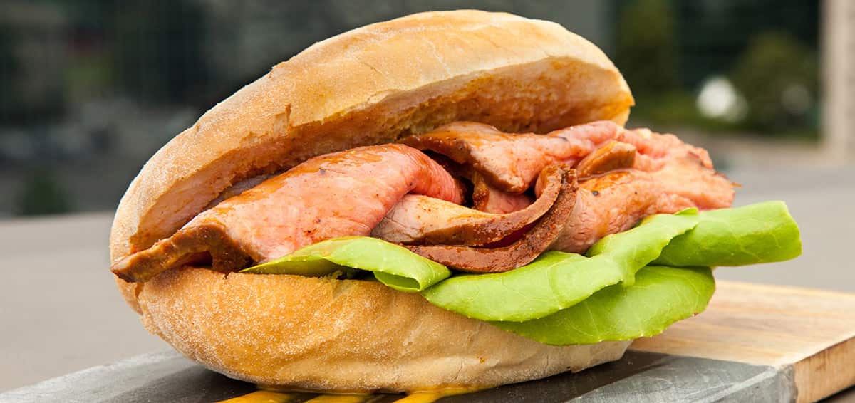 Carolina beef sandwich