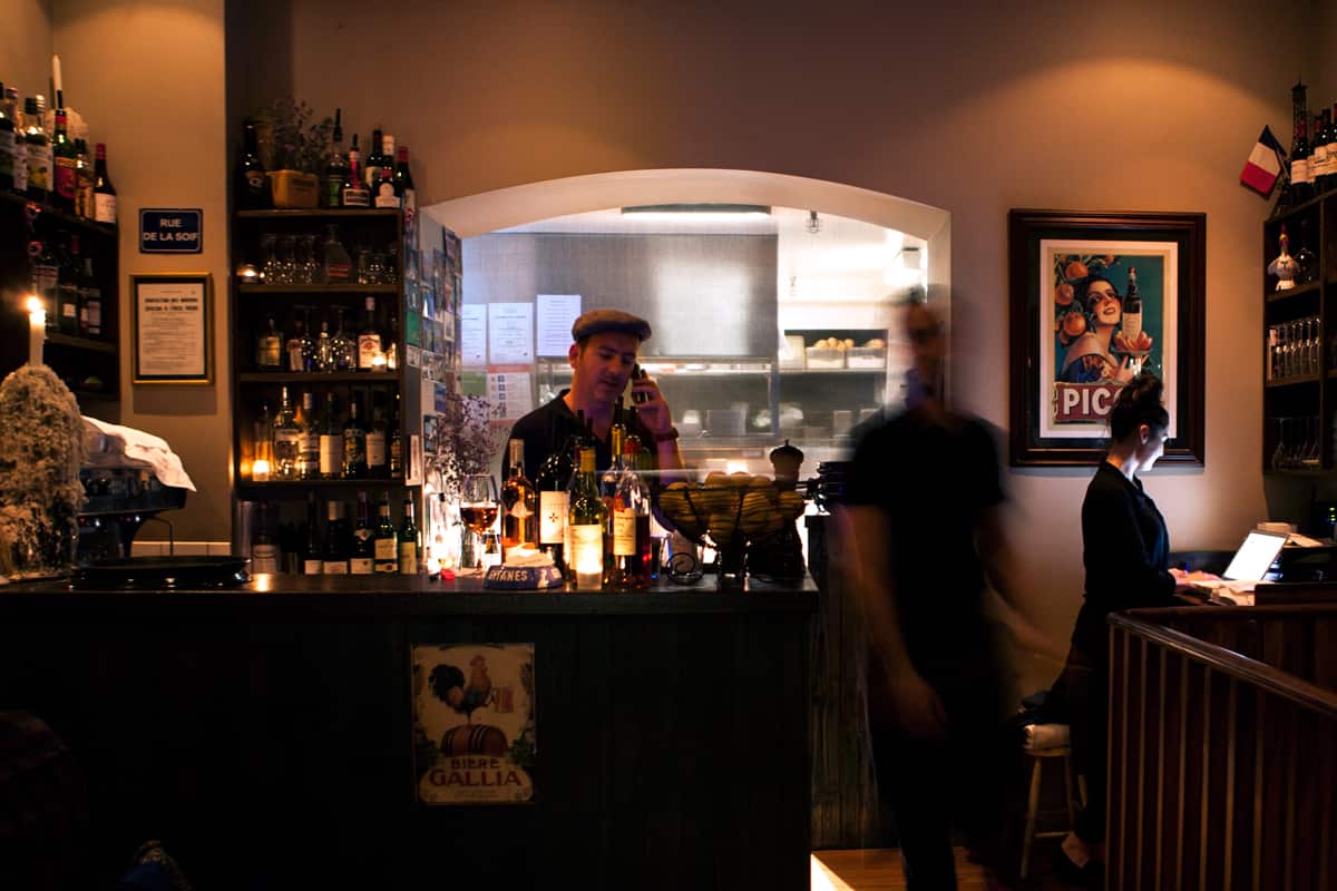 Xavier Huiterol at Bistro Papillon