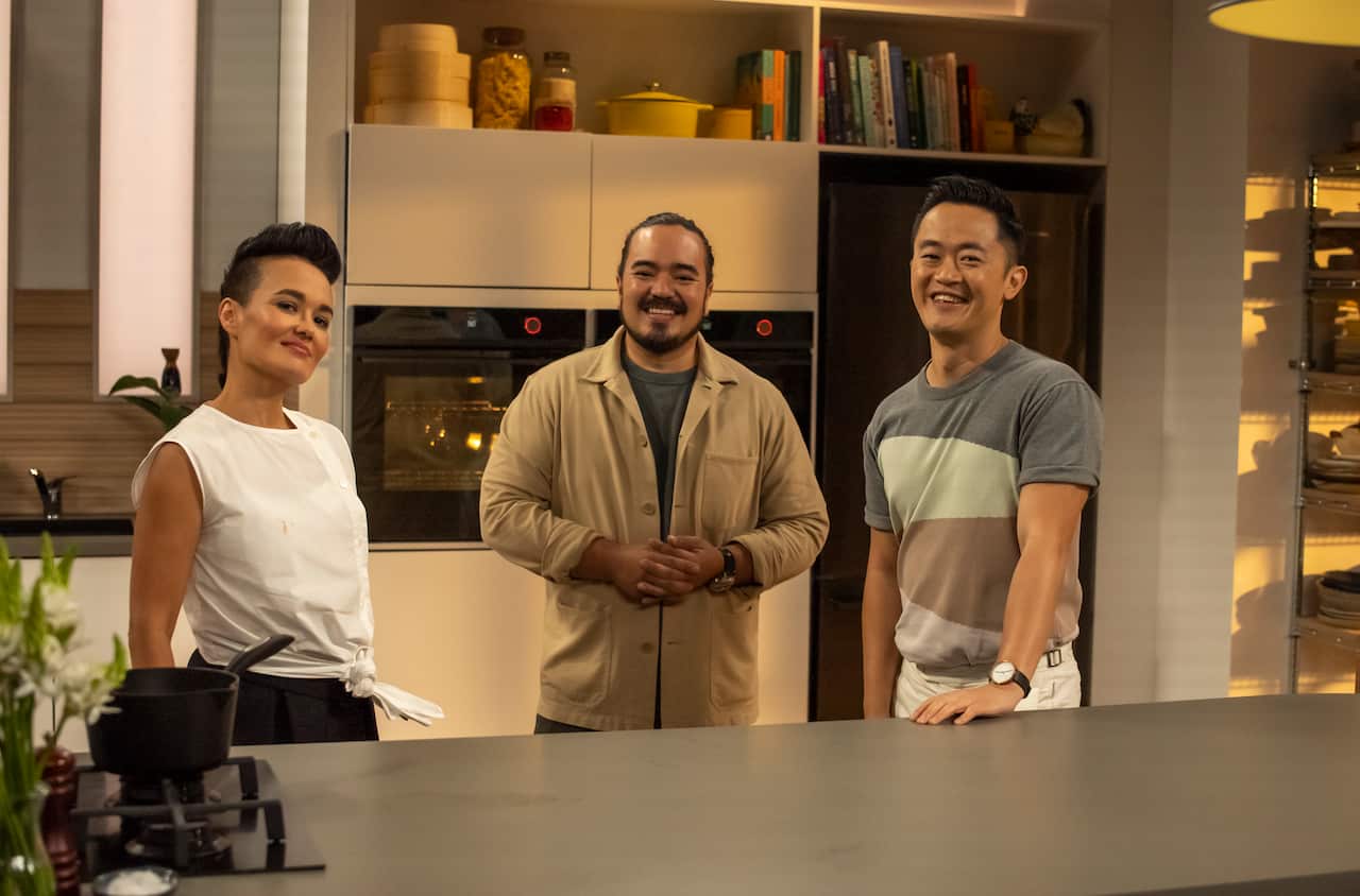 Yumi Styles, Adam Liaw, Benjamin Law