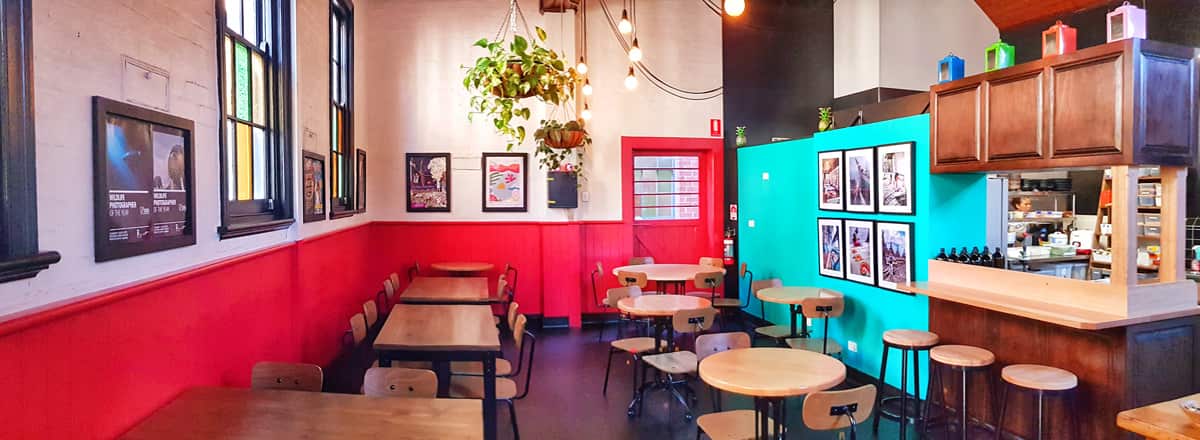 You'll find Yuni's Kitchen hidden inside an old Uniting Church hall.