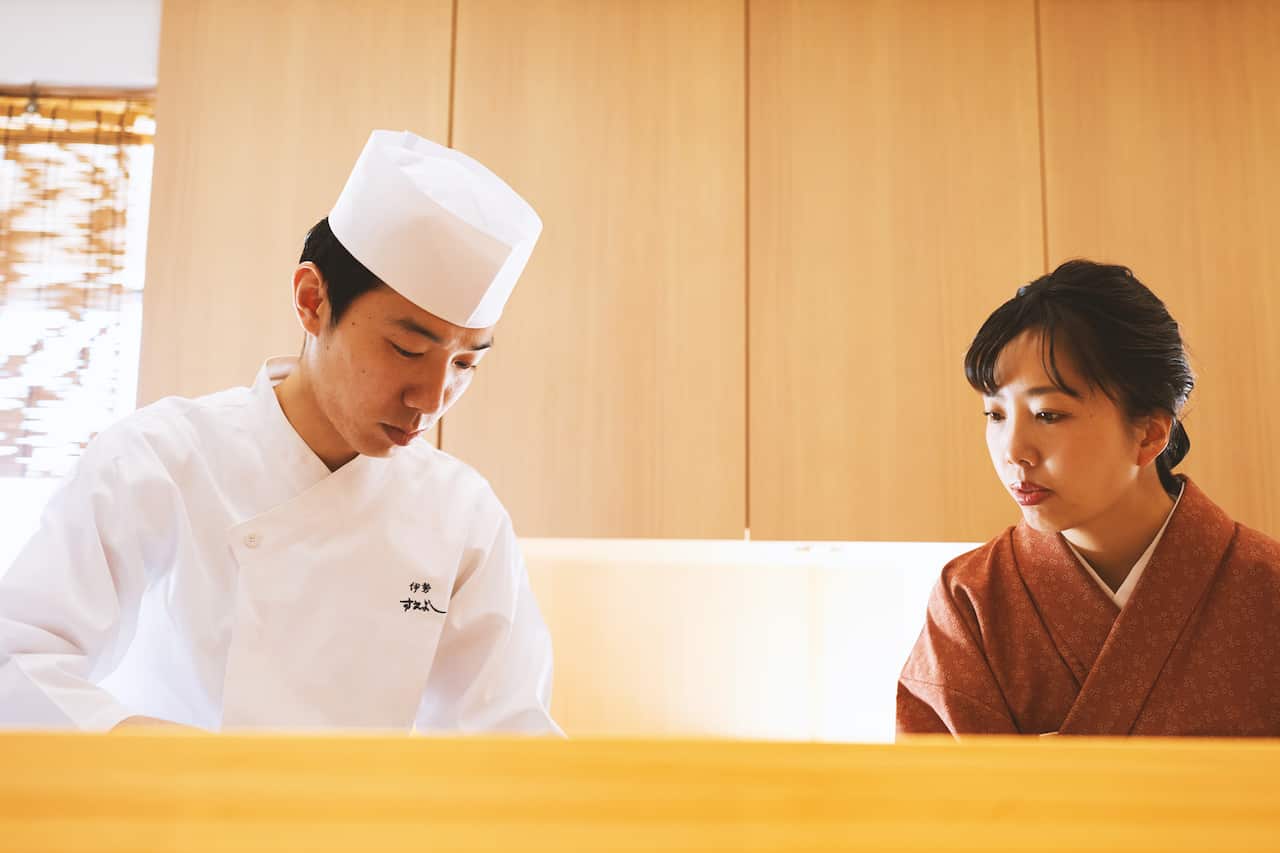 Yuuki (who is also known as Yuki) and Mary Tanaka run Ise Sueyoshi together.