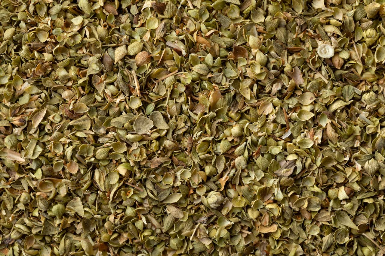 Dried Zaatar full frame