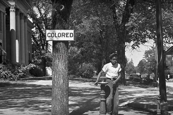 Monochrome black white and blue