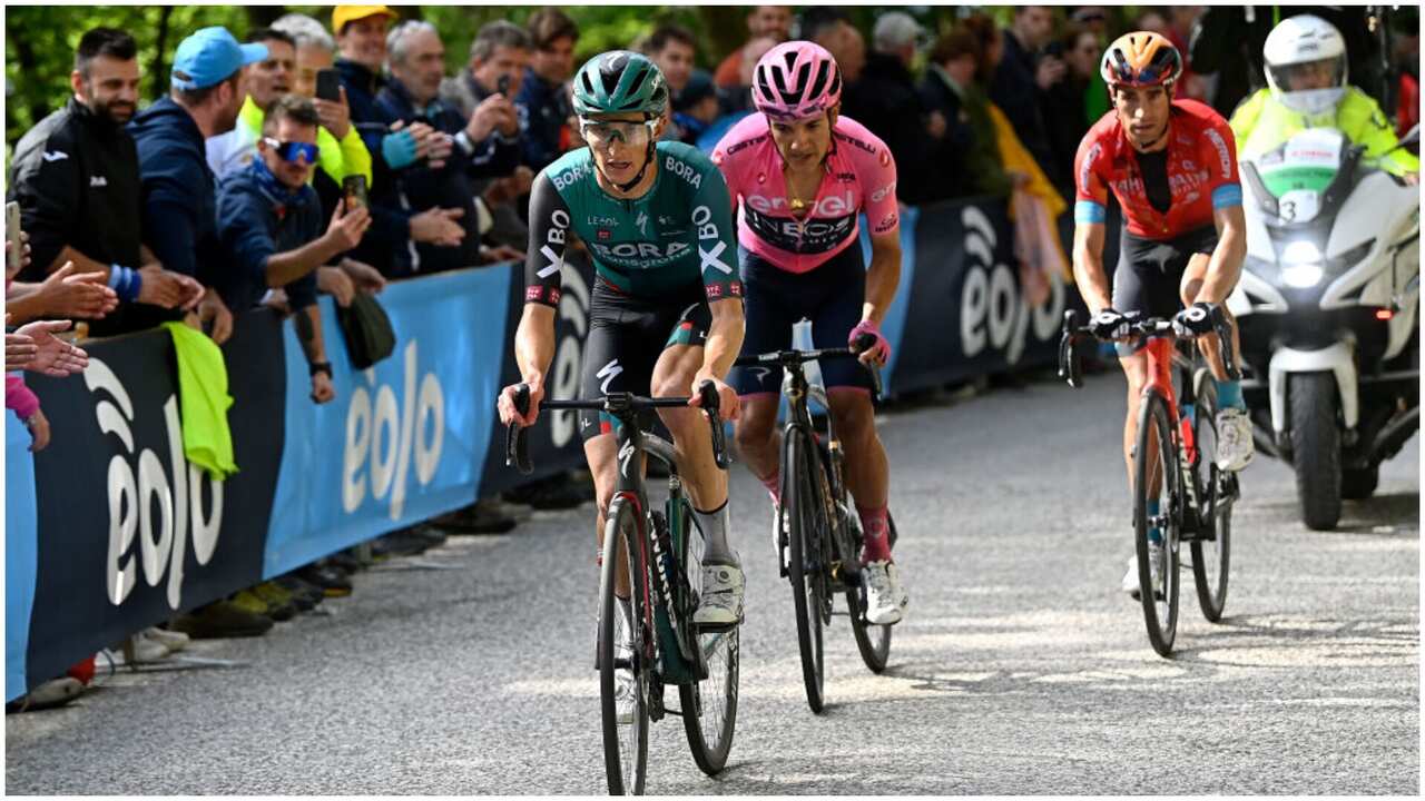 Jai Hindley at the 2022 Giro d'Italia