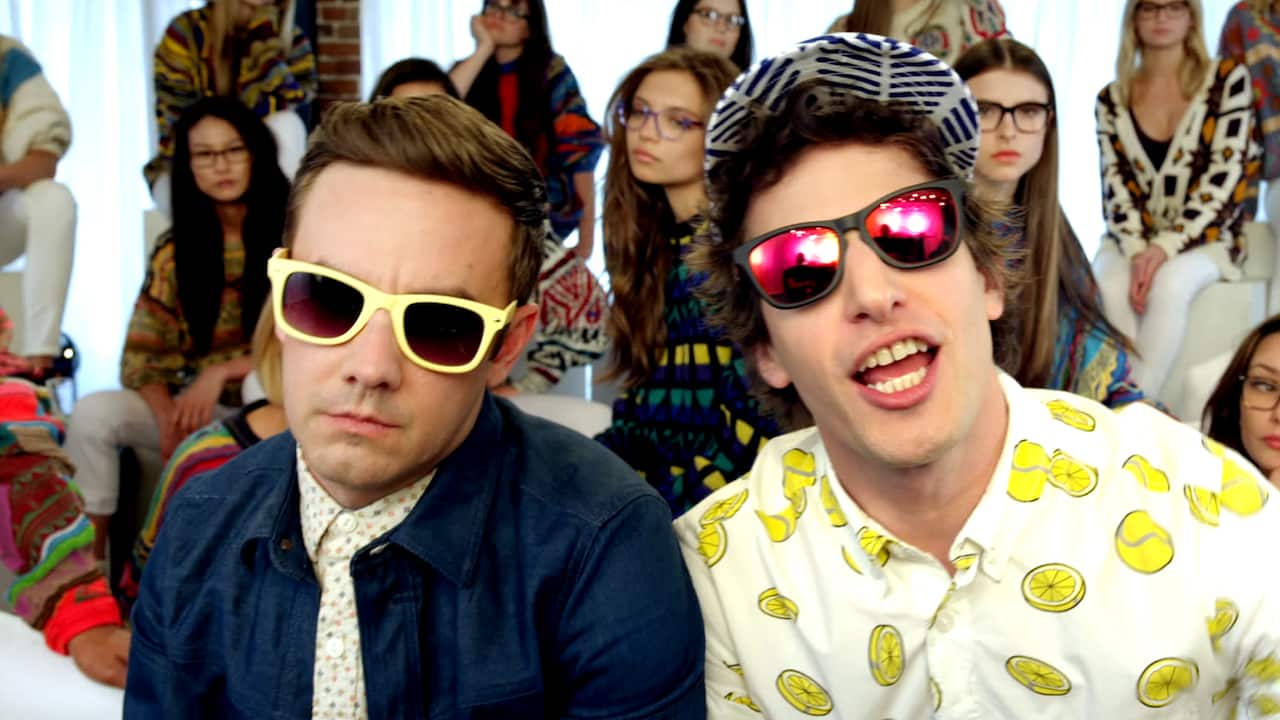 Andy Samberg, Hugs video, The Lonely Island