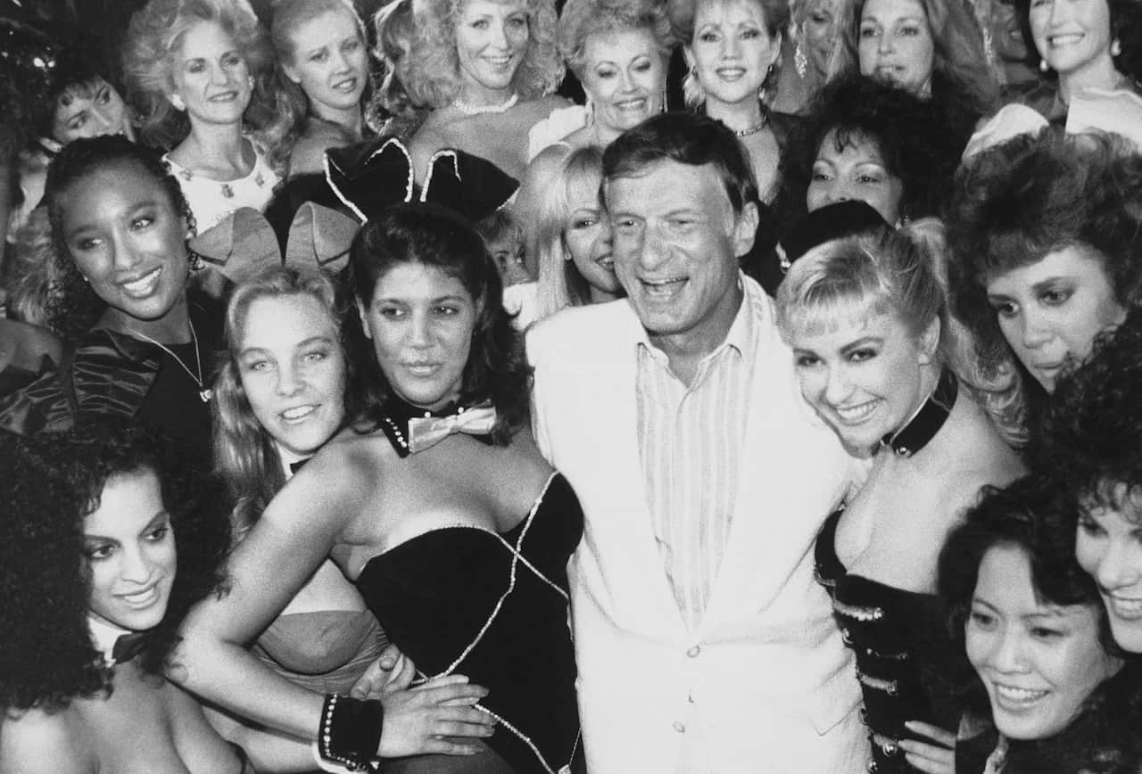 Hugh Hefner Playboy bunnies