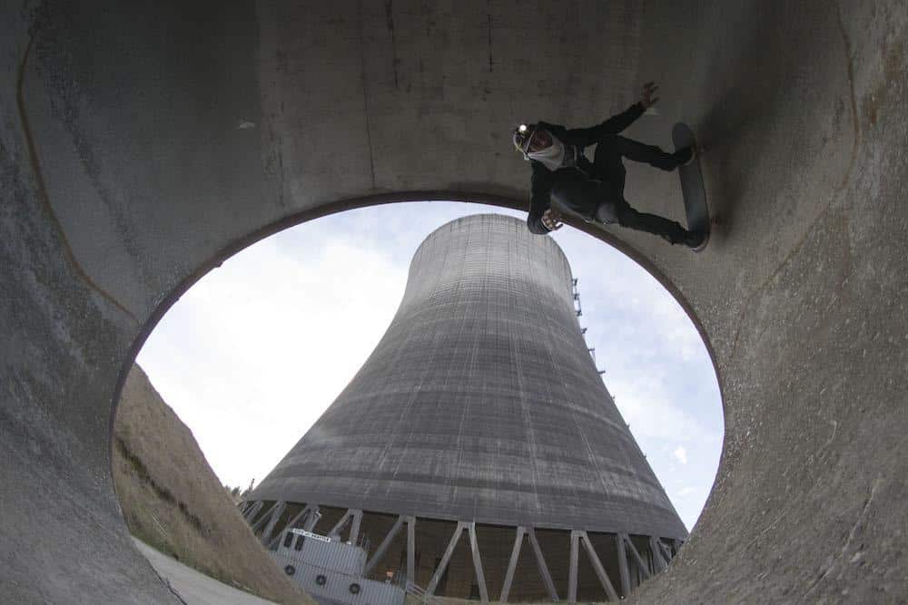 Abandoned nuclear plant