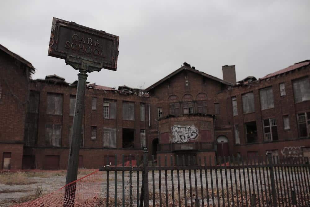 Abandoned school
