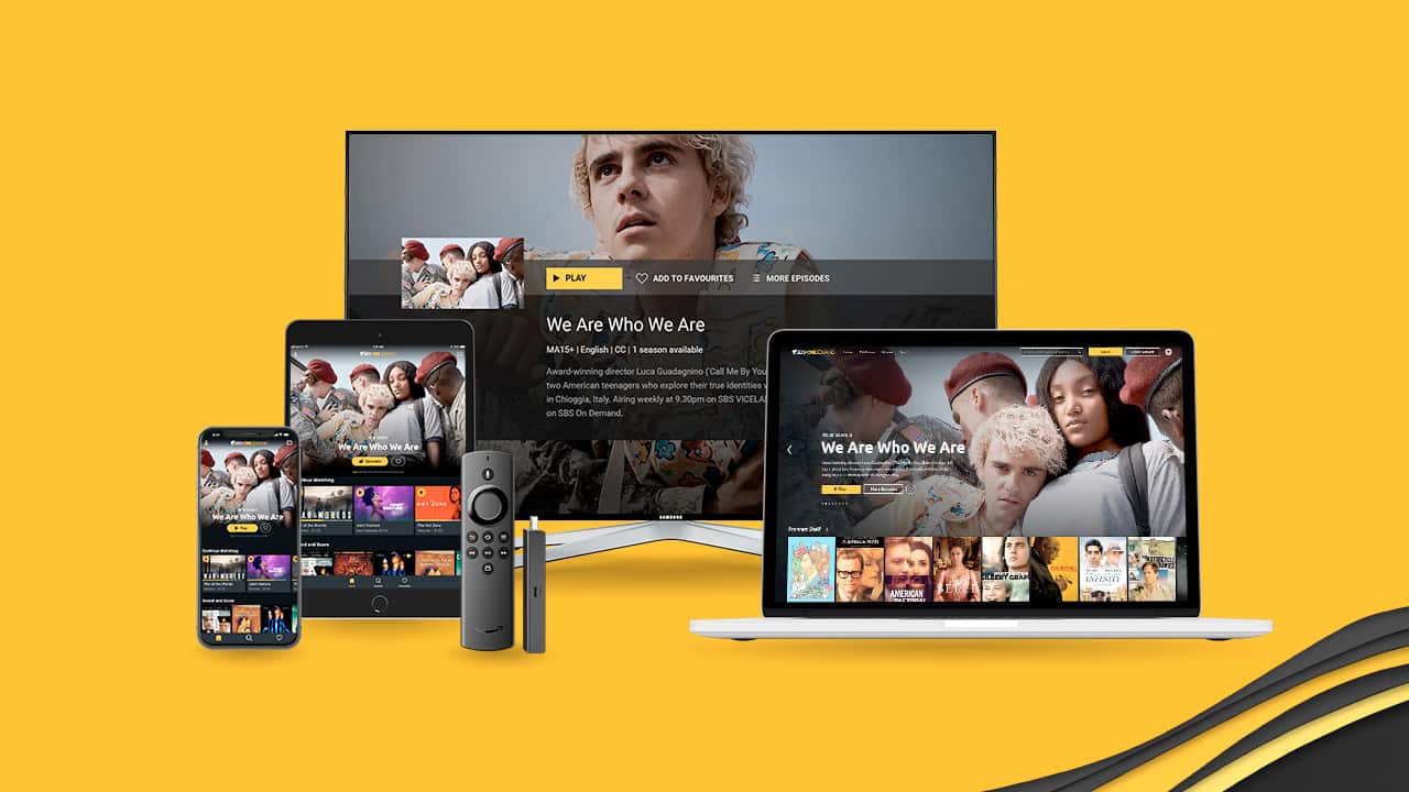 Line-up of devices, SBS On Demand