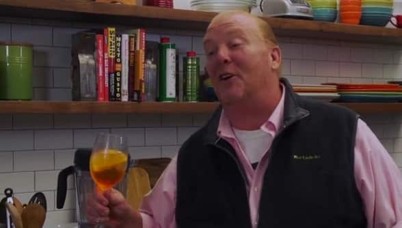 Mario Batali alcohol