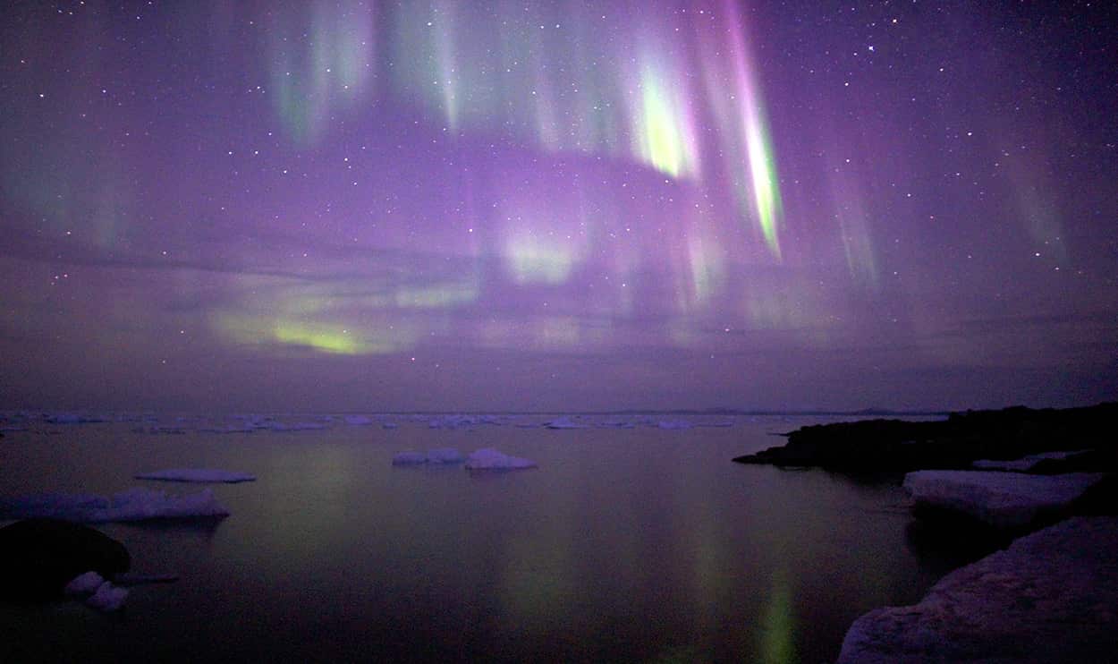Northern lights in Arctic Secrets