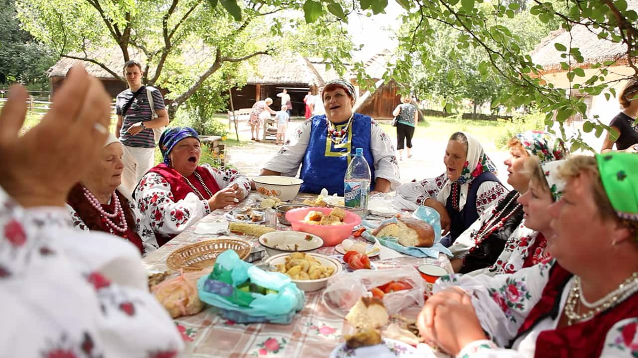 Babushki in Back in the Soviet Bloc