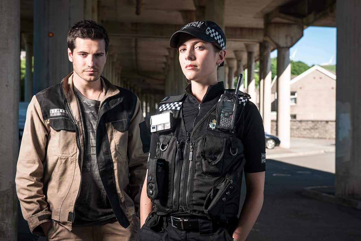 Jacob Ifan and Catrin Stewart in Bang