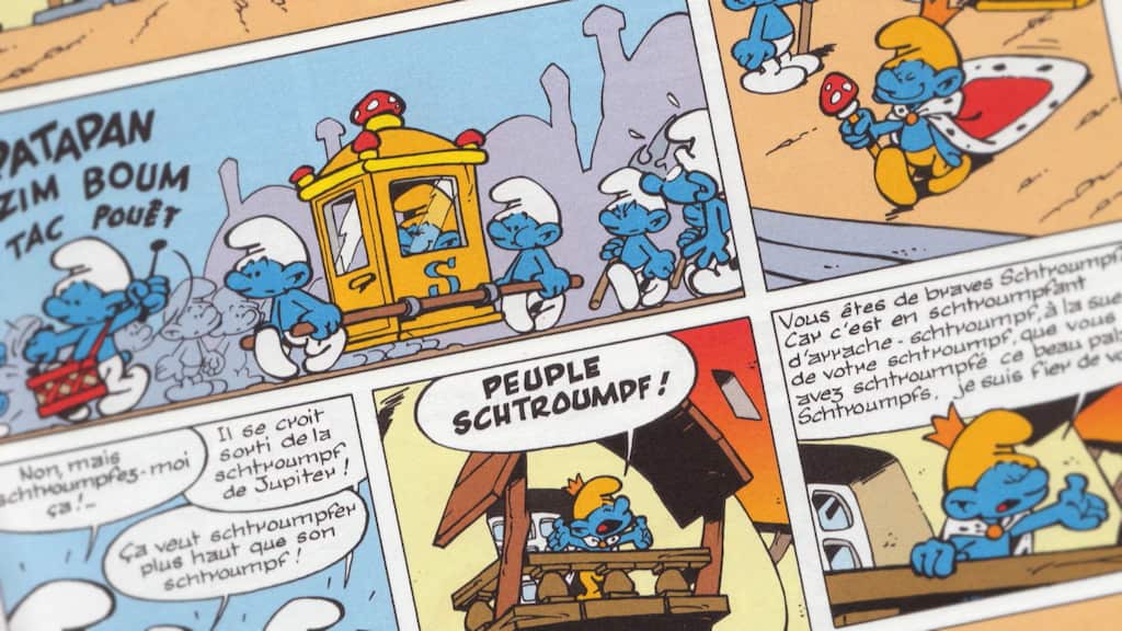 Smurfs comic strip, Peyo